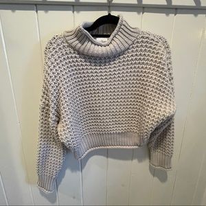 PRINCESS POLLY Cropped Turtleneck Sweater